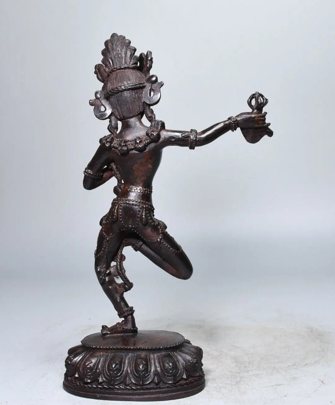 Buddhism Bronze Vajravarahi Dakini Statue