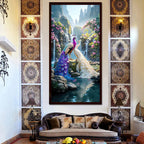 Peacock Cross Stitch Kit