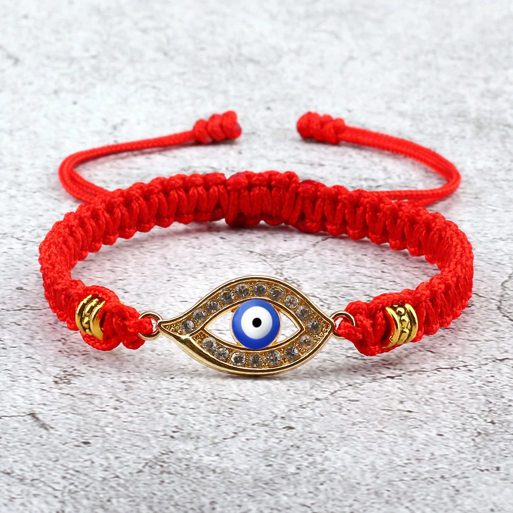 Braided Evil Eye Bracelet