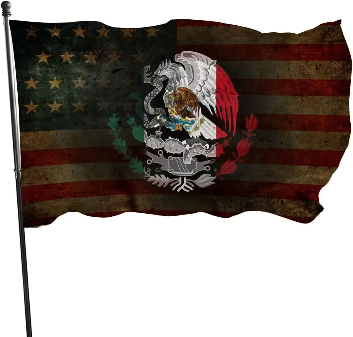 Mexico-US Friendship Flag