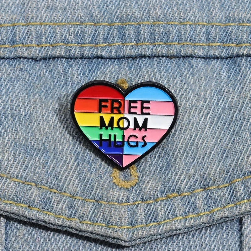 LGBT Rainbow Enamel Pins Pride