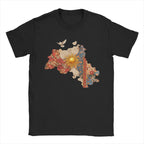 Kurdistan Map Flag Culture Men's T Shirt
