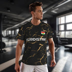 Kurdistan Flag 3D Printed T Shirt
