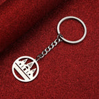 Stainless Steel Yezidi Lalish Keychain