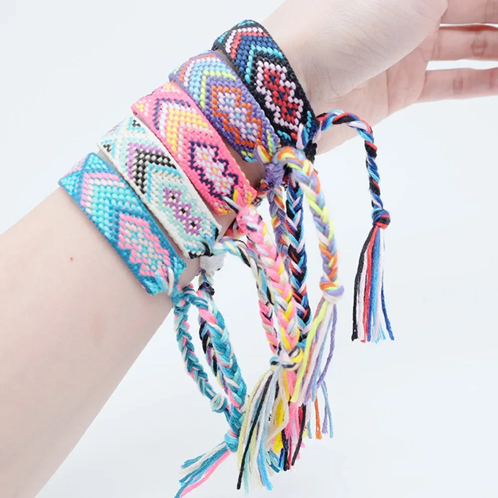 Weave Bracelet Friendship Bohemian Vintage