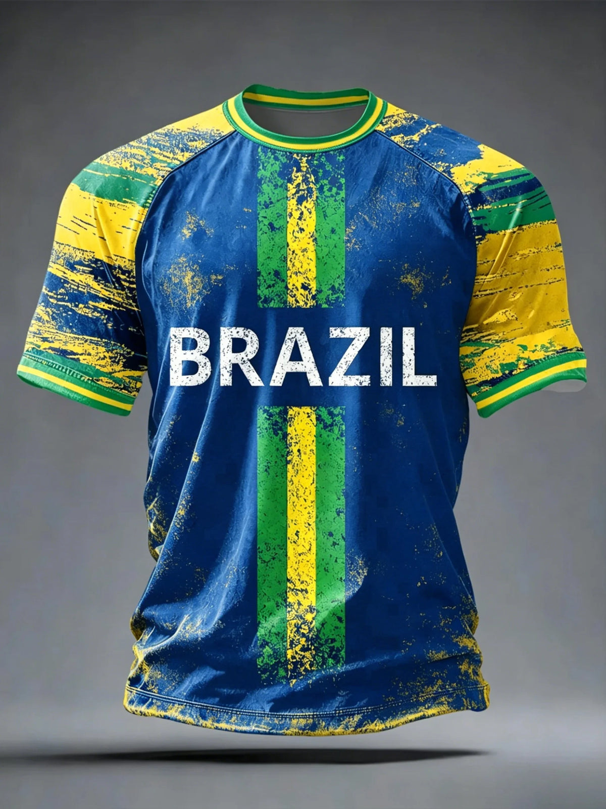 Brazil Style Football Jersey Unisex Top