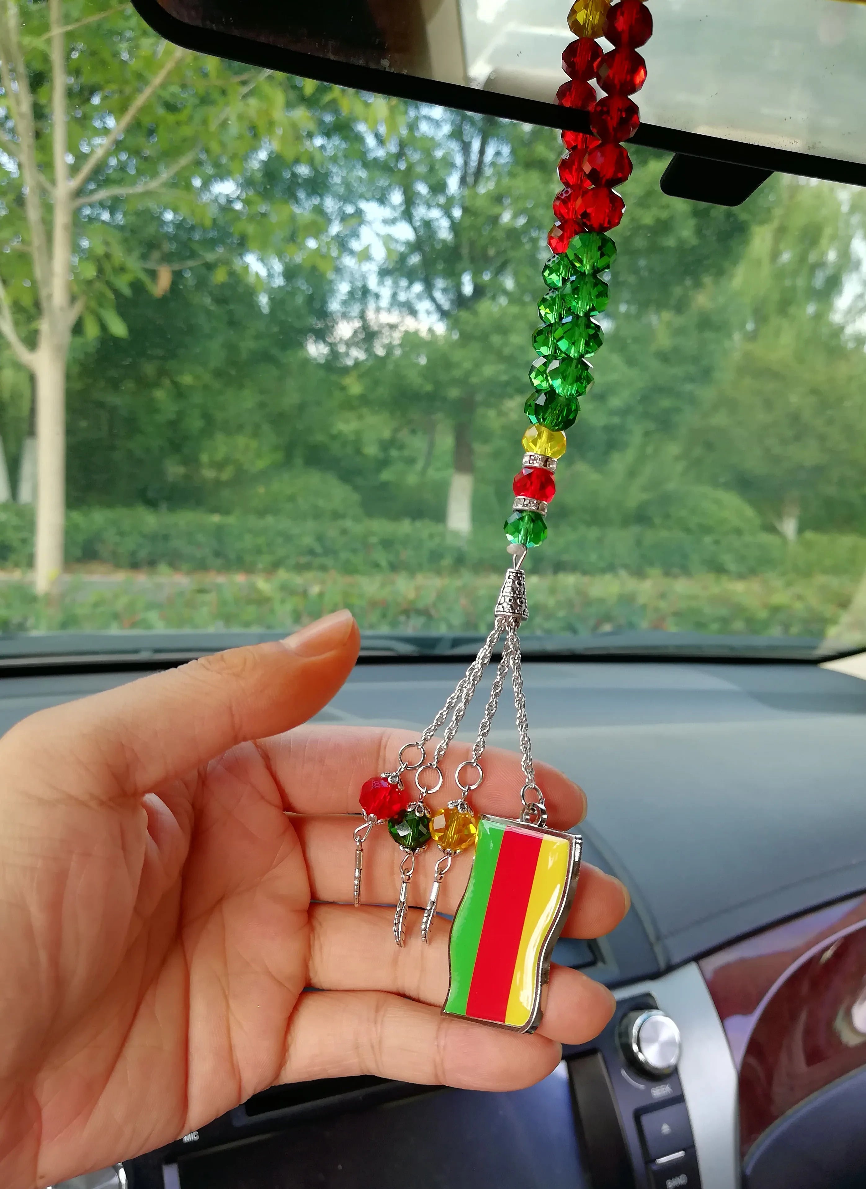 Kurdish Necklace Flag Tasbih