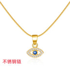 Evil Eye Gold Bracelet
