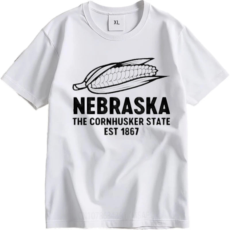 T-shirt Unisex Nebraska The Cornhusker State