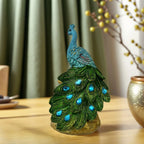 1 Piece of Artistic Peacock Resin Craft Sculpture