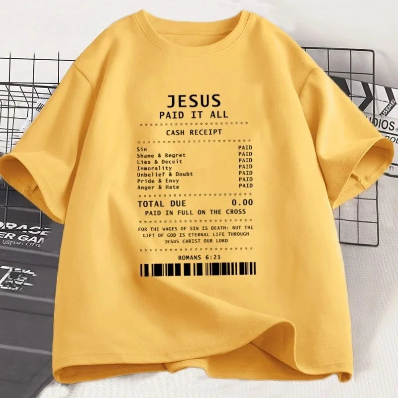 Jesus Paid It All T Shirt