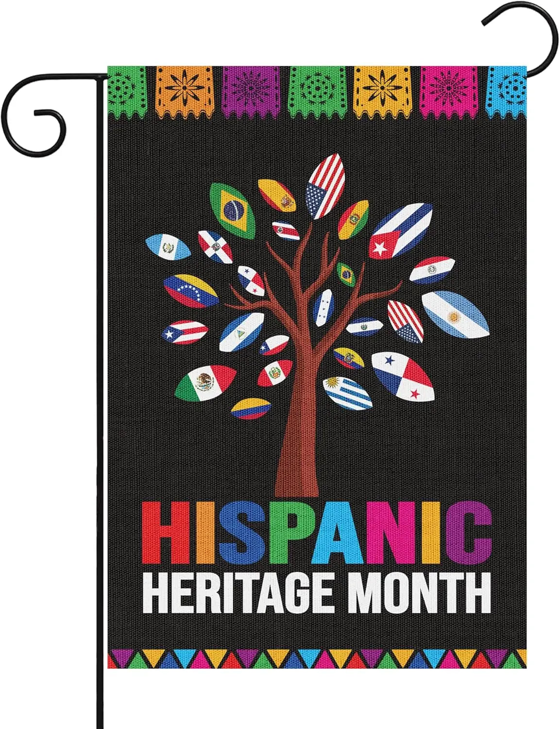 National Hispanic Heritage Month Garden Flag