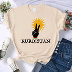 Kurdistan Women's casual short-sleeve T-Shirt