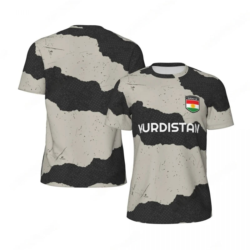 KURDISTAN 3D Print Sport Men T-shirt