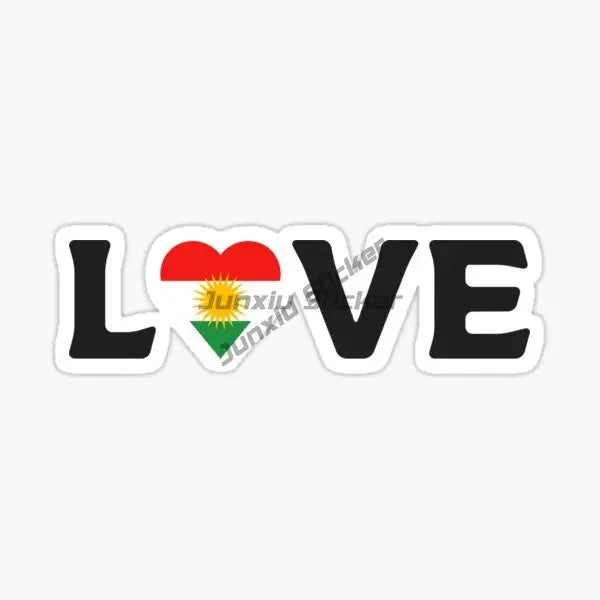 Kurdistan Flag Car Stickers
