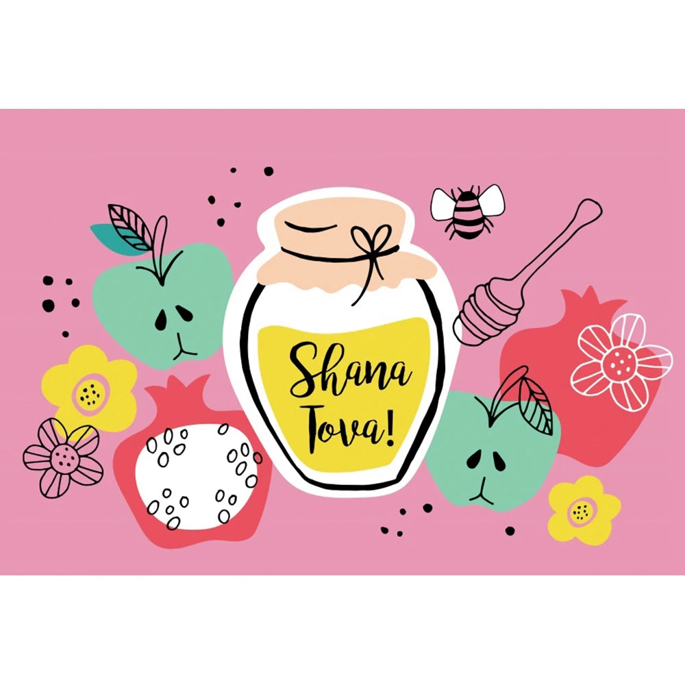 Happy Rosh Hashanah Photography Background