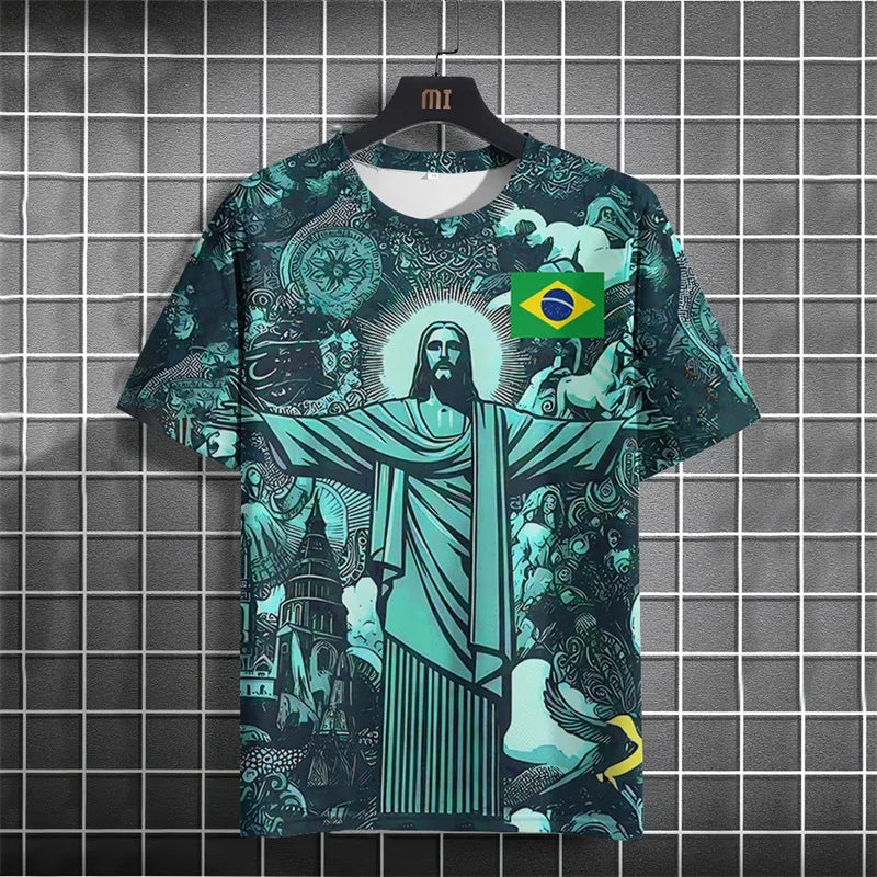 Brazil Football Jersey Unisex Tee