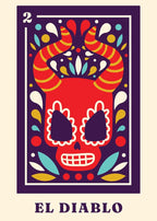 Mexican Skeleton Wall Art Canvas Painting Day of The Dead