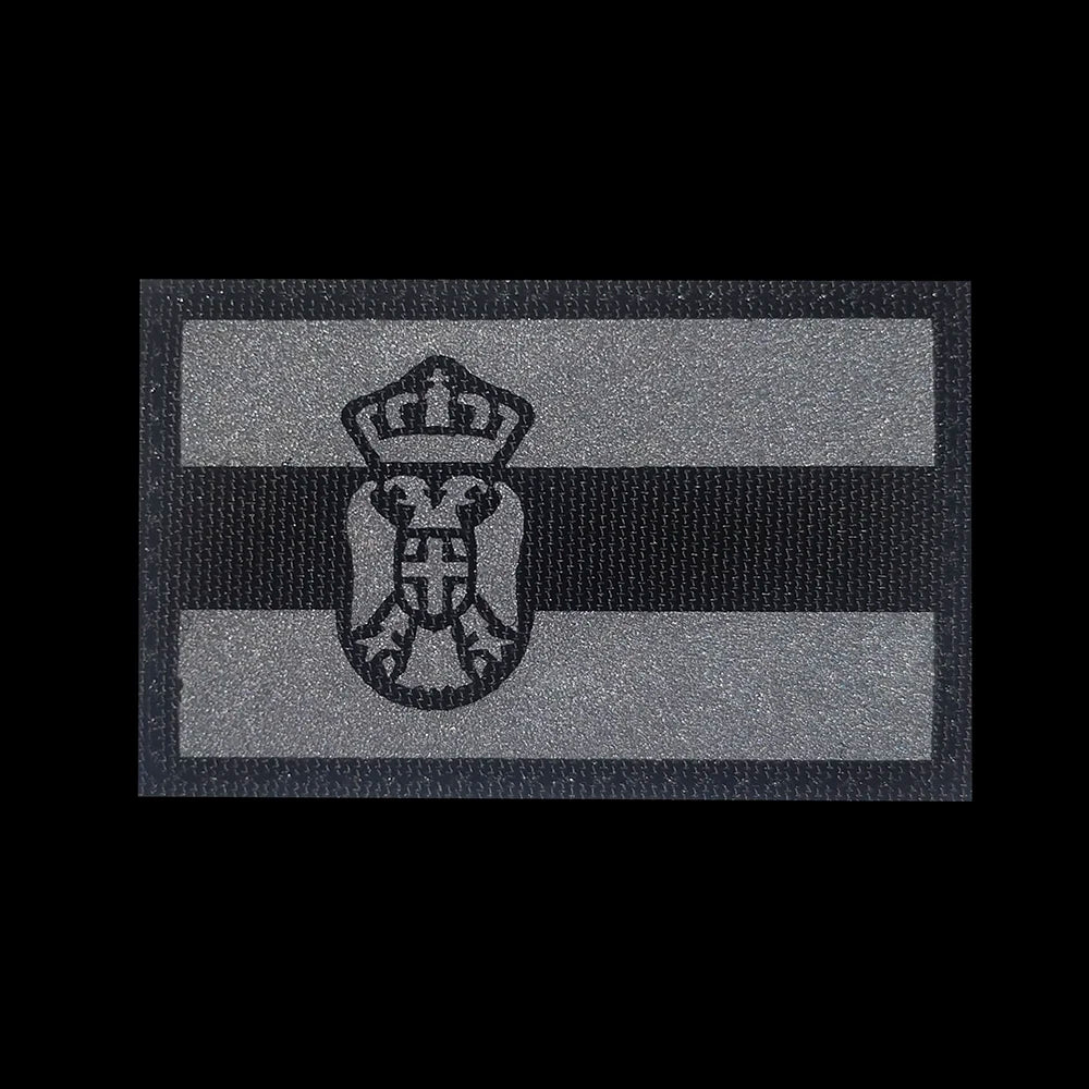 Serbian Flag Patch
