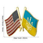 Ukraine Flag Laple Pin Badge