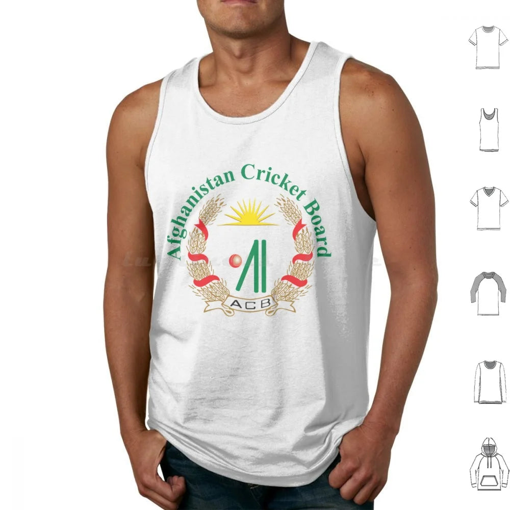 Afghanistan Cricket Tank Tops