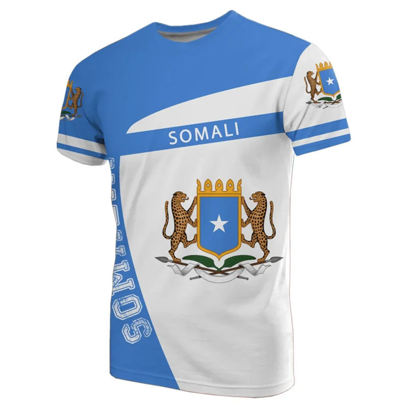 Somali Flag National Emblem T-shirt
