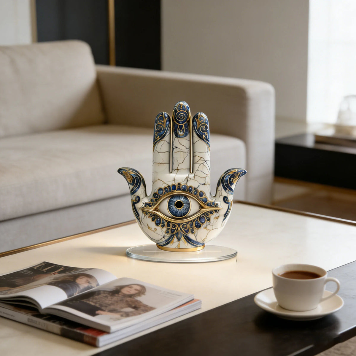 Eye-Shaped Wall Decor