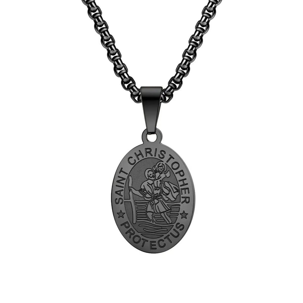 Saint Christopher Pendant Necklace – Unisex