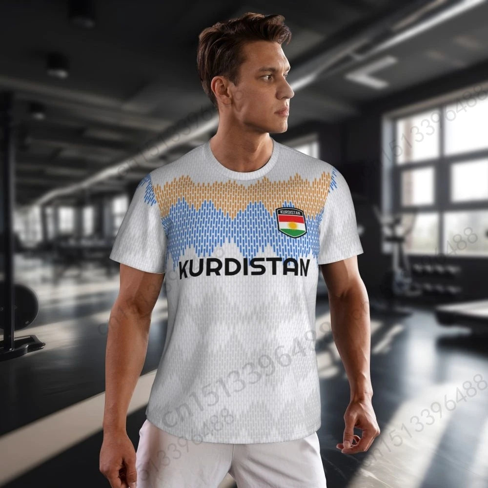 Kurdistan Flag 3D Printed T Shirt