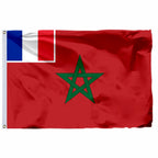 France & Belgium Flag – Dual-Size Flags