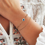 Evil Eye Gold Bracelet