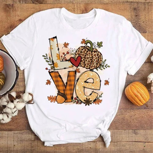 Just A Girl Who Loves Fall Shirt