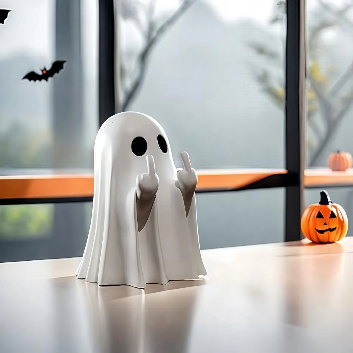 Halloween Cute Ghost Statues