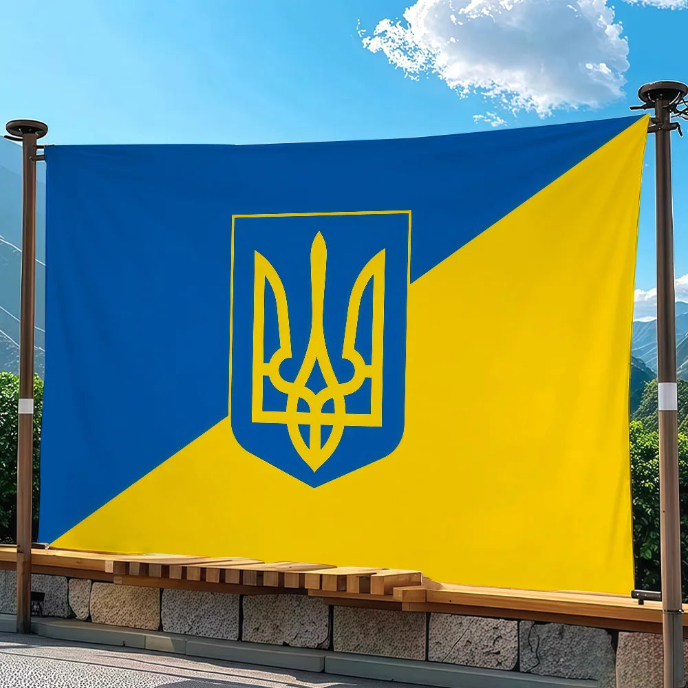 Nation flag Ukraine Suitable For