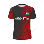Kurdistan Flag 3D Printed T Shirt