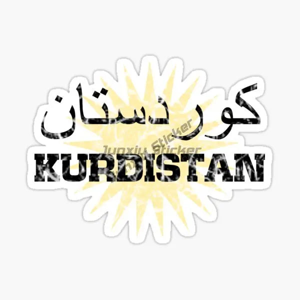 Kurdistan National Emblem Sticker