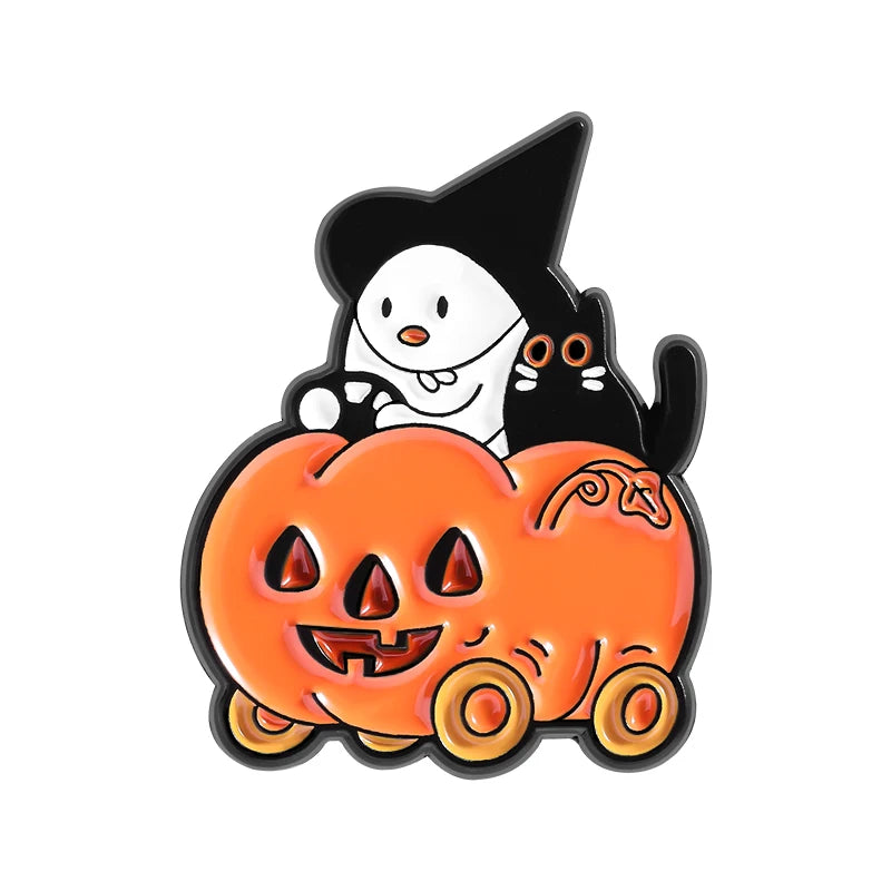 Day Of The Dead, & Halloween Enamel Pins