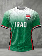 Iraq Team Soccer T Shirt