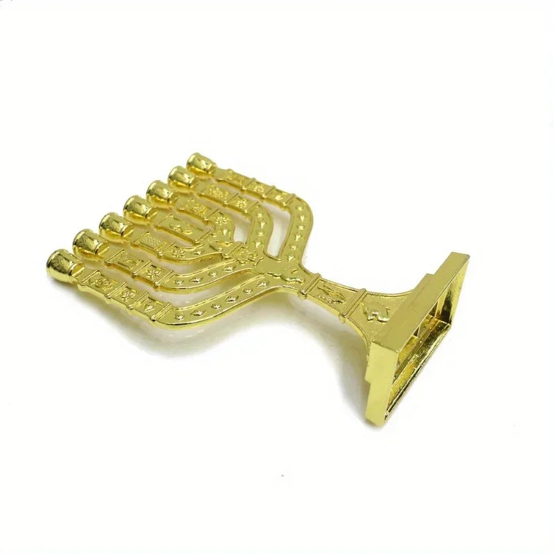 1PC Menorah Candle-holders Religions Candelabra Hanukkah