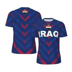 Iraq Flag Football Jersey T Shirt
