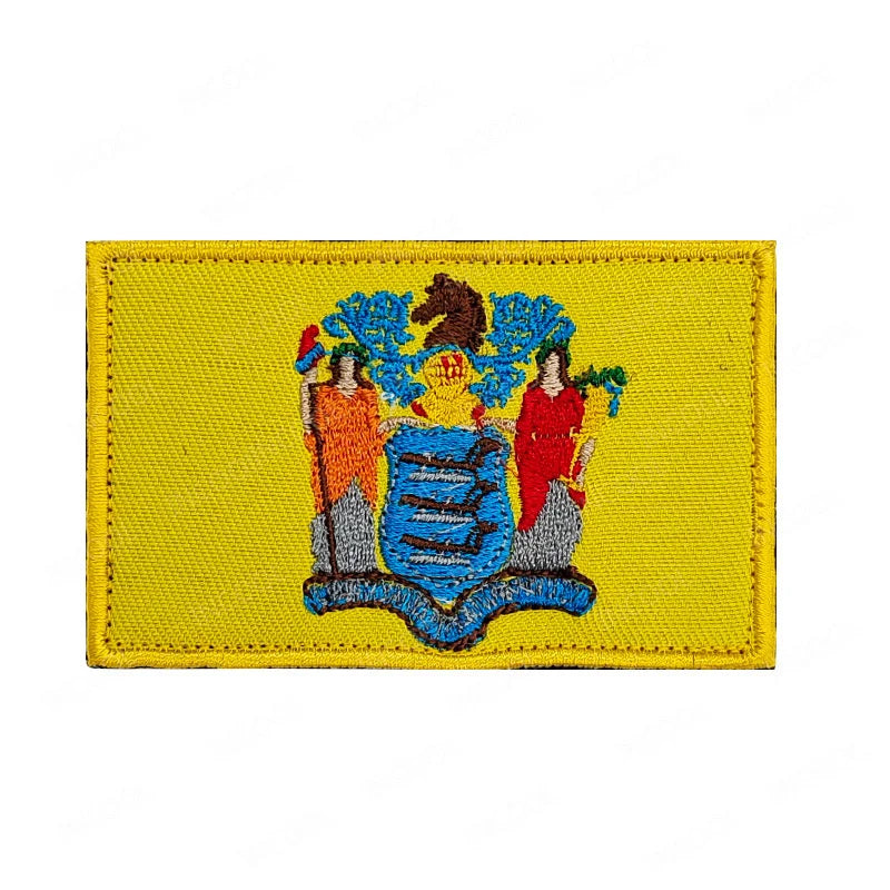 Embroidered Patches United States - State Flags