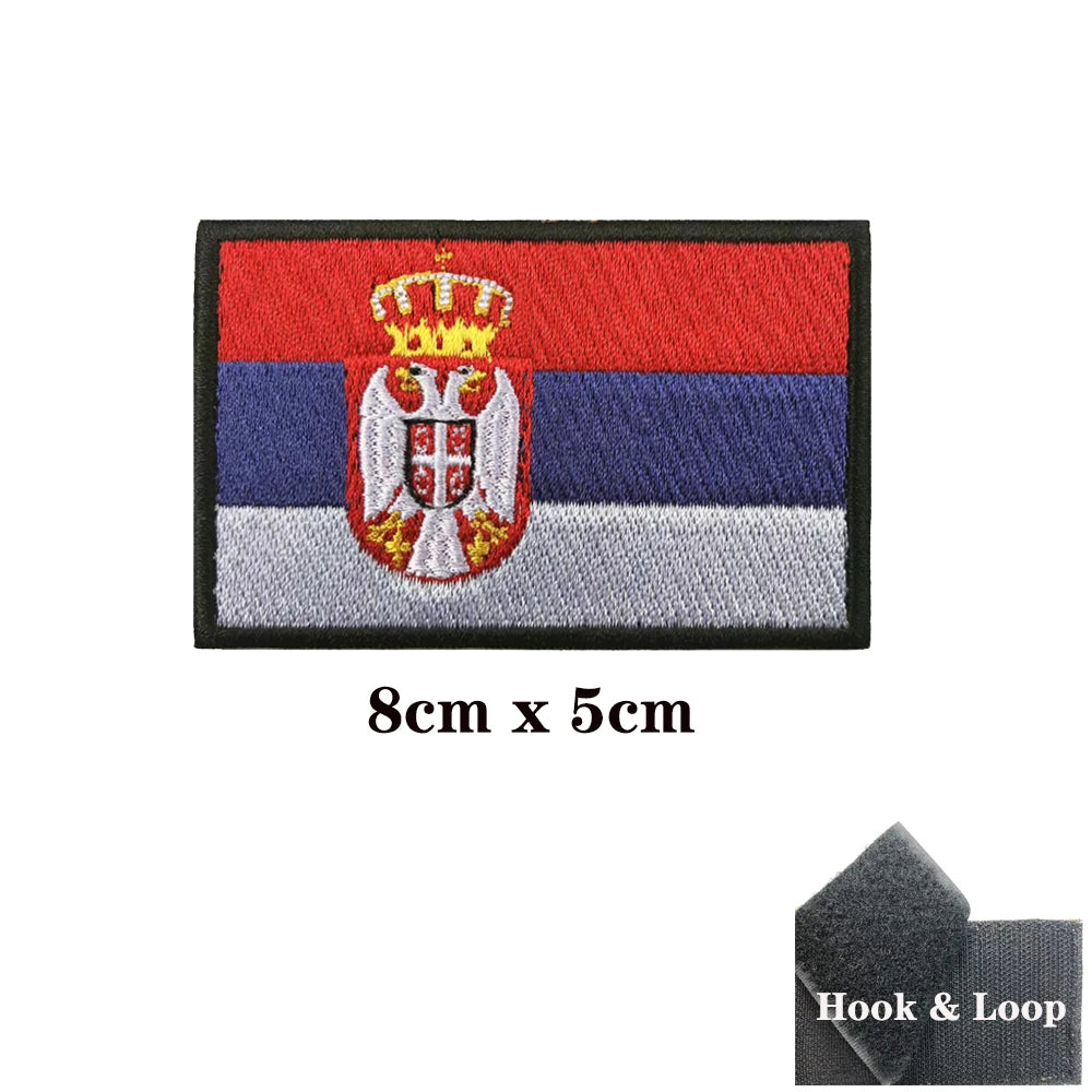Serbia Flag Tee