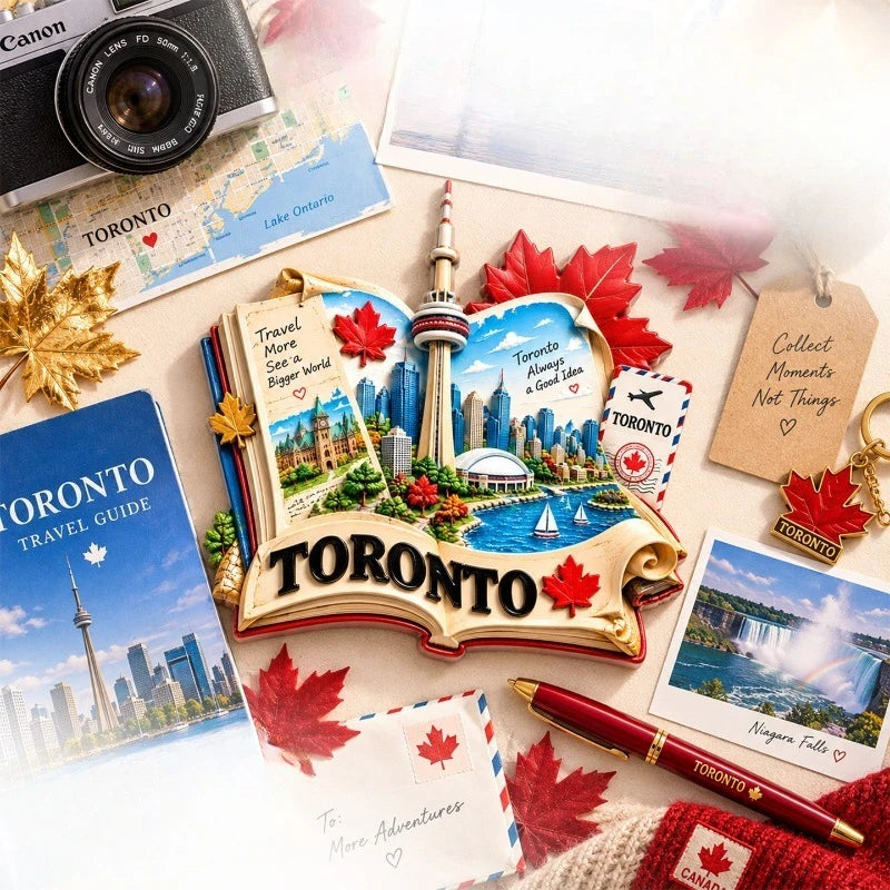Toronto Maple Leaf Landmark Fridge Magnet