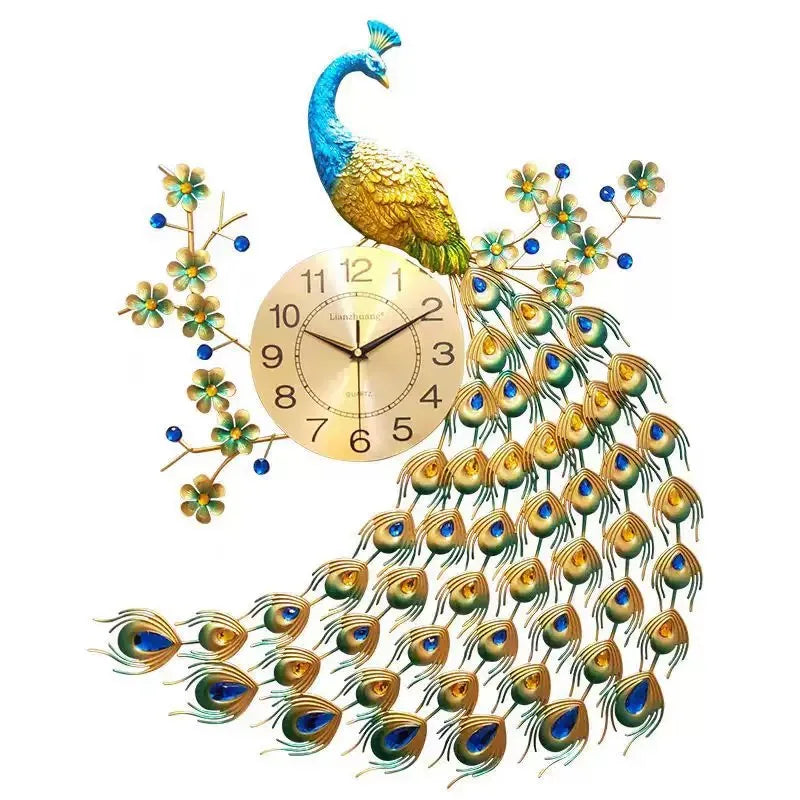 Peacock Wall Clock