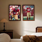 N-Nick B-Bosa Poster Self-adhesive Art  Paper Sticker