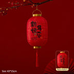 Chinese lamp LED Glowing classical red paper lantern