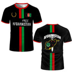 Afghanistan Style Sports football T-shirt