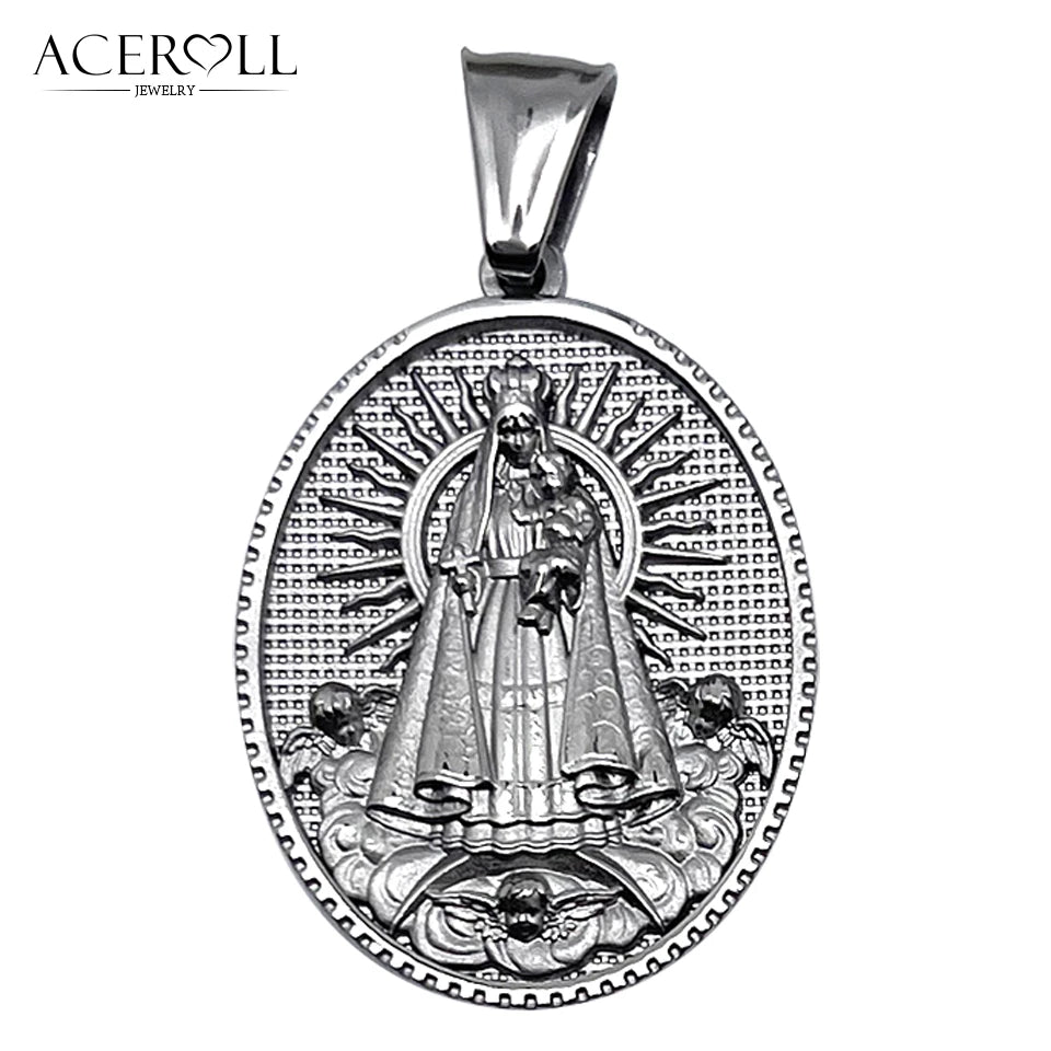 Pendant of Our Lady of Charity Medal