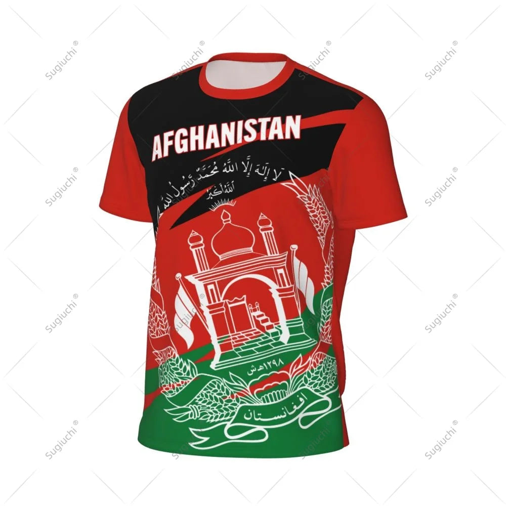 Afghanistan Flag Men Sports T-shirt