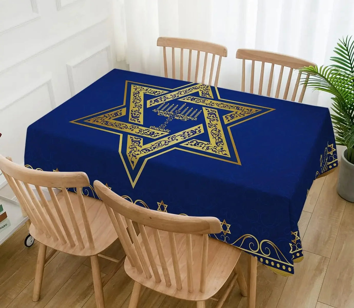 Hanukkah Rectangle Tablecloth